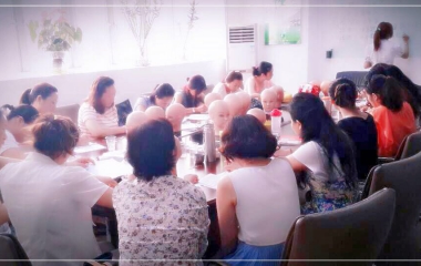 2001年加盟商學習現場