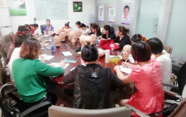 2014年9月3日學員培訓現場